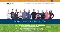 Desktop Screenshot of compx.nl